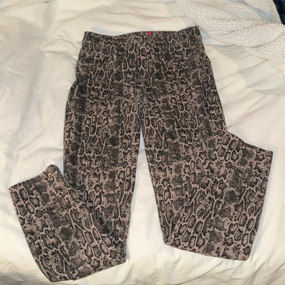 SPANX Cheetah Jean Leggings
